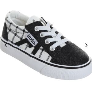 MUDD SYLVIA TODDLER GIRLS PLAID SNEAKERS‎ SIZE 8 NWT